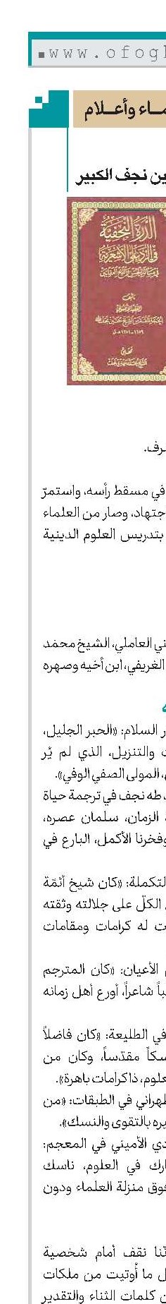 الشيخ حسين نجف الكبير