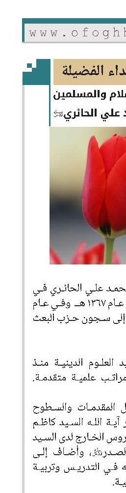 الشهيد حجة الإسلام والمسلمين السيد محمد علي الحائري